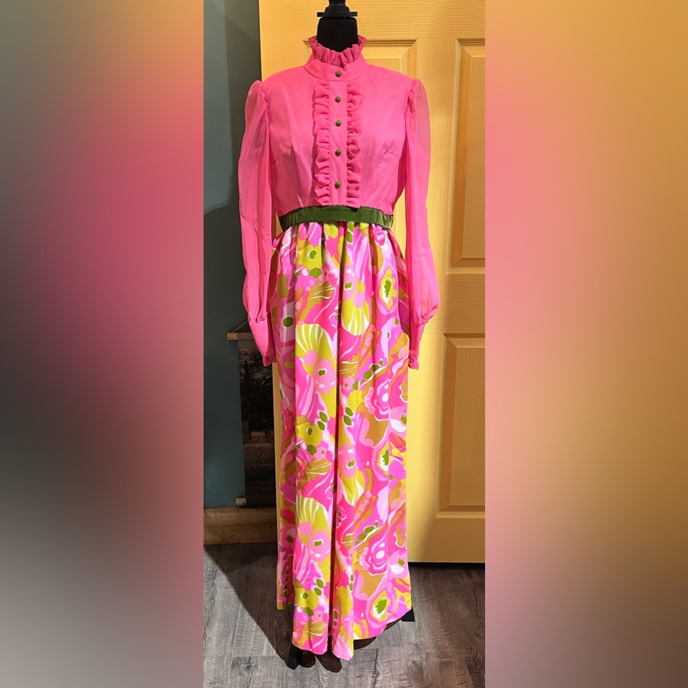 Vintage 60’s Boho Style Jumpsuit